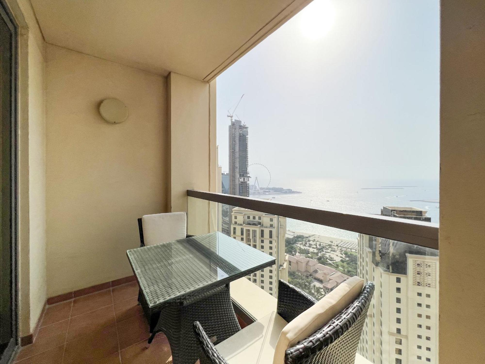 Stunning Marina&Sea View 4 Bedroom Apartment, Murjan 6 Jumeriah Beach Dubai Exterior foto