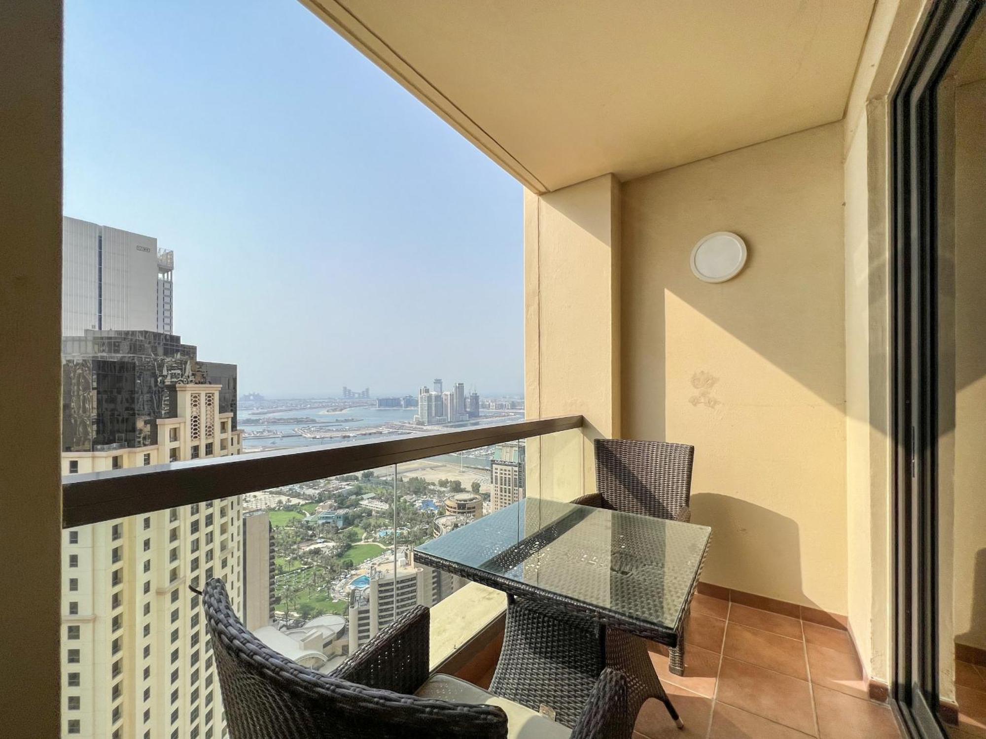 Stunning Marina&Sea View 4 Bedroom Apartment, Murjan 6 Jumeriah Beach Dubai Exterior foto